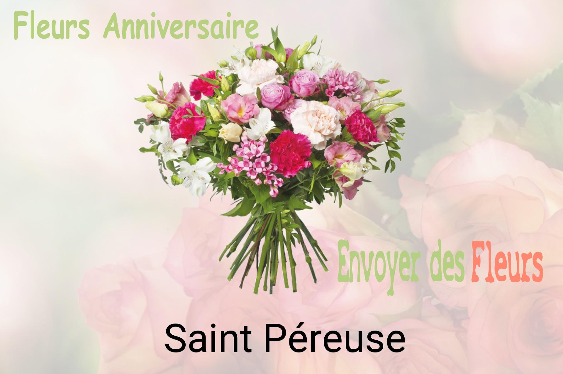 Bouquet de fleurs d’anniversaire livré à Saint-Péreuse